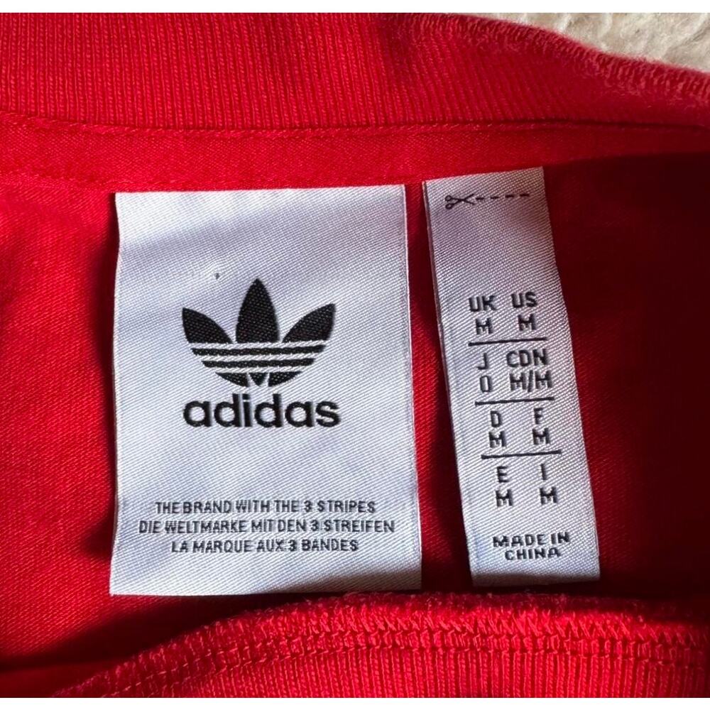 Adidas CNY Trefoil T-Shirt Men’s M Red Graphic Tee Lunar New Year - Picture 5 of 10